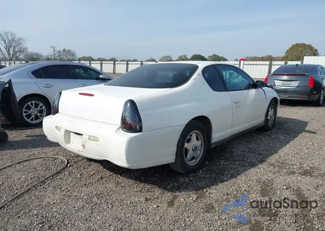 2005 Chevrolet Monte Carlo Ls из США, поврежденный, VIN 2G1WW12E859254262